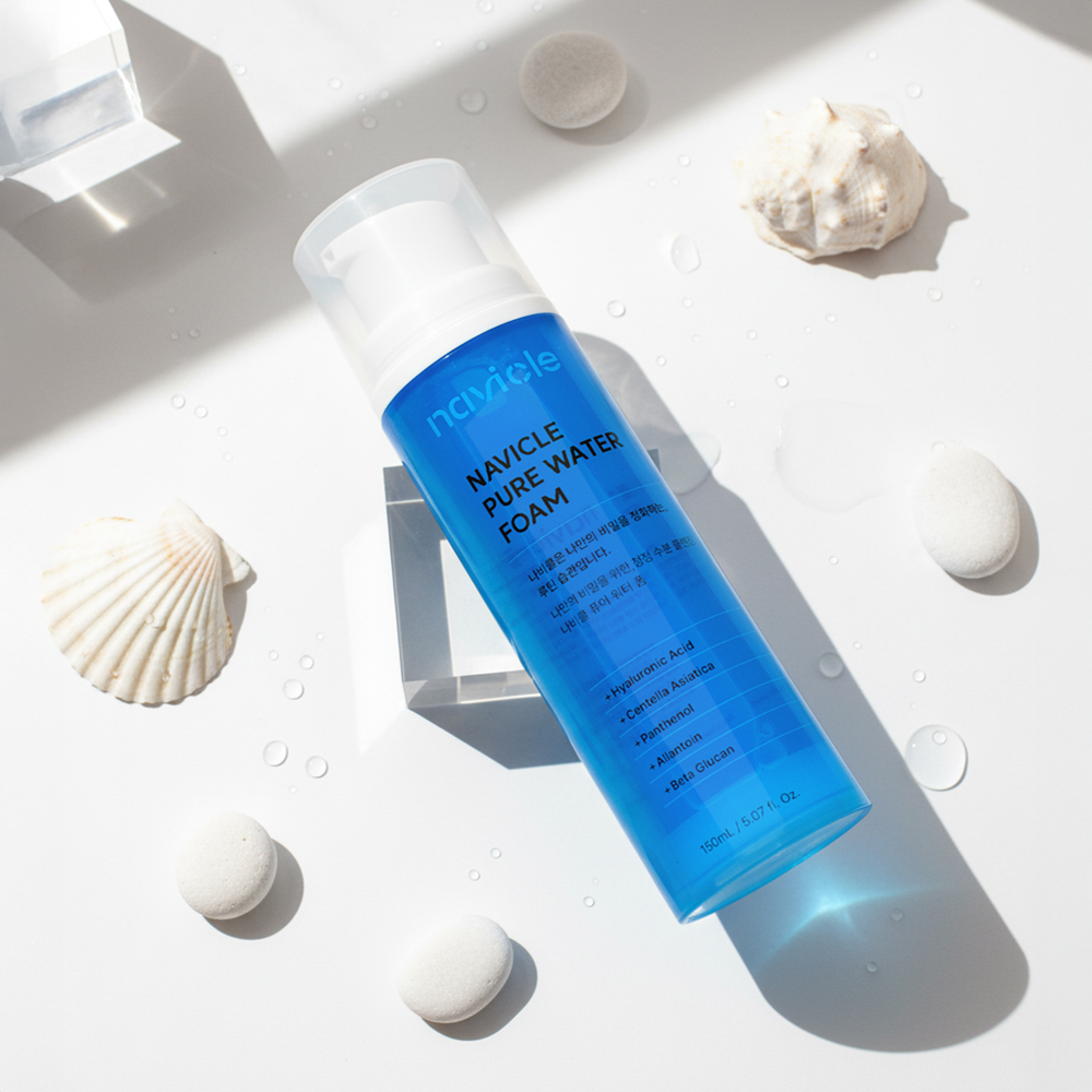 ㈜엠에이디씨 나비클, 저자극 약산성 클렌징폼 ‘나비클 퓨어워터폼’ 인체적용시험서 저자극 판정