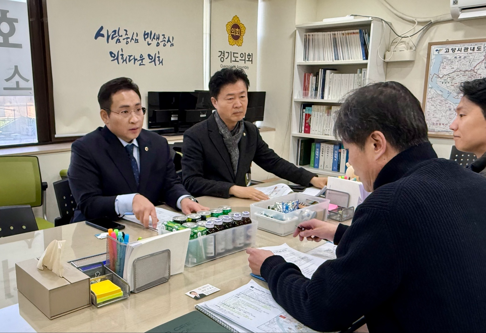 변재석 의원,고양은평선 도래울역(가칭) 출입구 추가 총력 (경기도의회 제공)