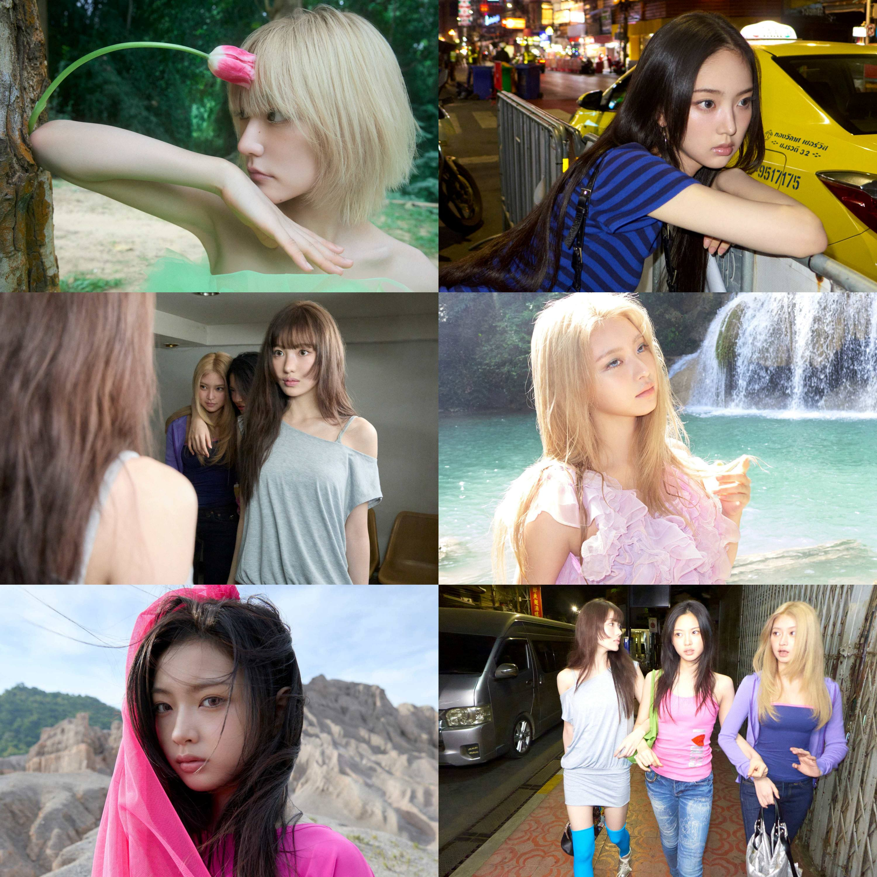 키키, 미니 2집 ‘델룰루 팩’ 콘셉트 포토 공개…자연→도심 아우르는 '도화지 매력'