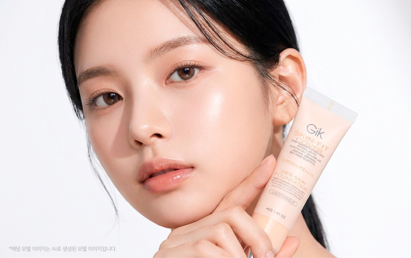 GIK, 첫 파운데이션 ‘허-스킨 글로우’ 공개…피부 자신감 완성