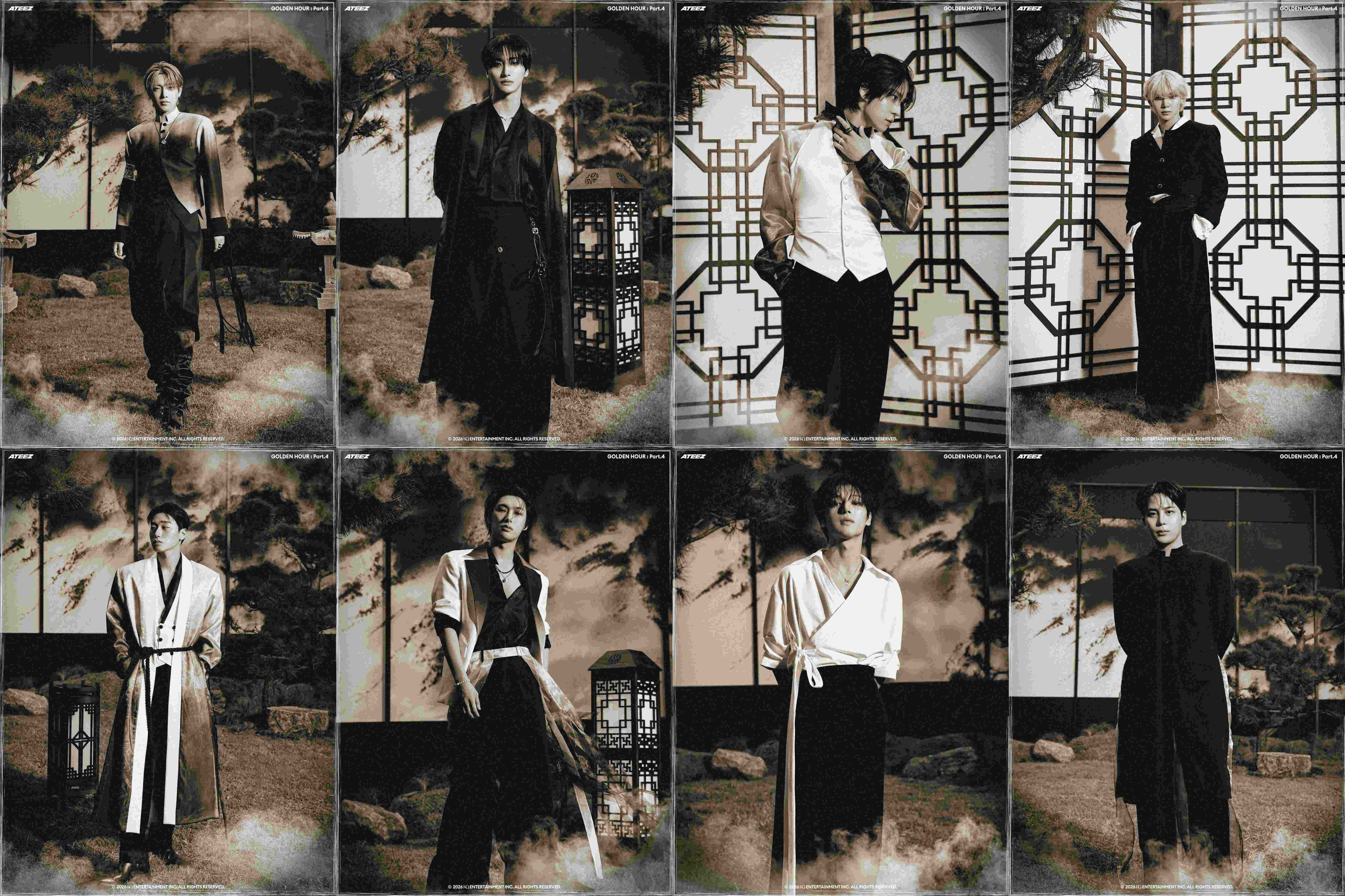 에이티즈, 미니 13집 콘셉트 포토 공개…‘신비+몽환’ 오리엔탈 판타지