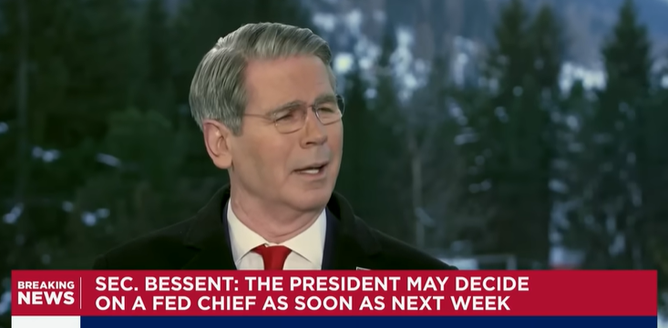 (상보) 美베선트 "트럼프 이르면 내주 차기 연준 의장 결정…일본 국채가격 폭락, 미국에 영향”