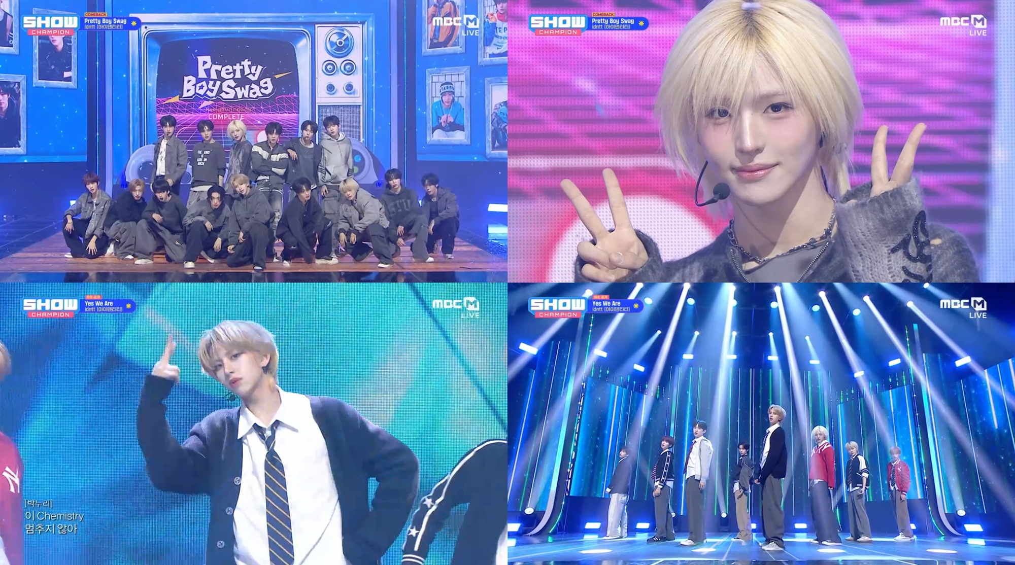 ‘쇼! 챔피언’ 아이덴티티, 감탄 부른 특별 퍼포먼스…'新 무대 장인' 면모 과시