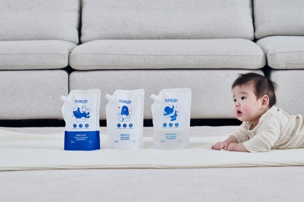 폴레드, '프랭클린' 바스앤샴푸·엉덩이클렌저 리필 신제품 선보여 - 뉴스 썸네일 이미지