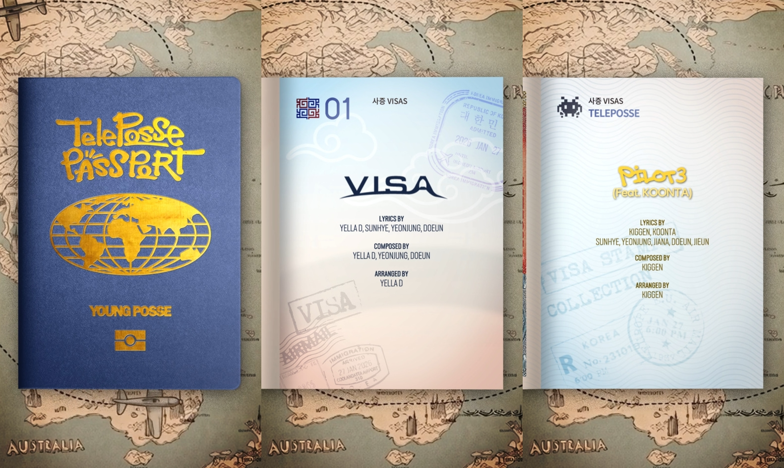영파씨, 새 싱글 'VISA / Pilot3' 하이라이트 메들리 공개…트렌디한 힙합 사운드