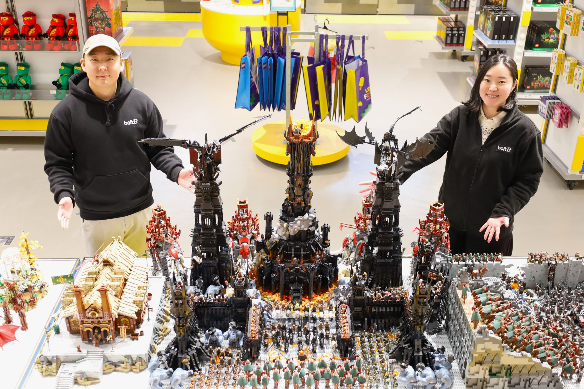 레고랜드, 팬 창작 작품 ‘반지의 제왕’ 특별 전시