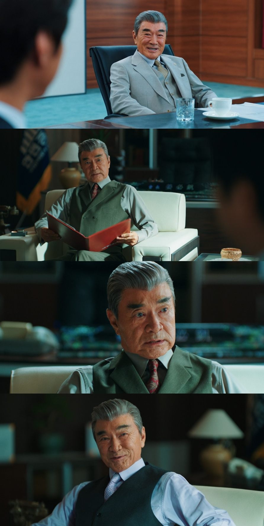 ‘언더커버 미쓰홍’ 이덕화, 비자금 조성 계획 실패→버럭 '살벌 악역' 소화