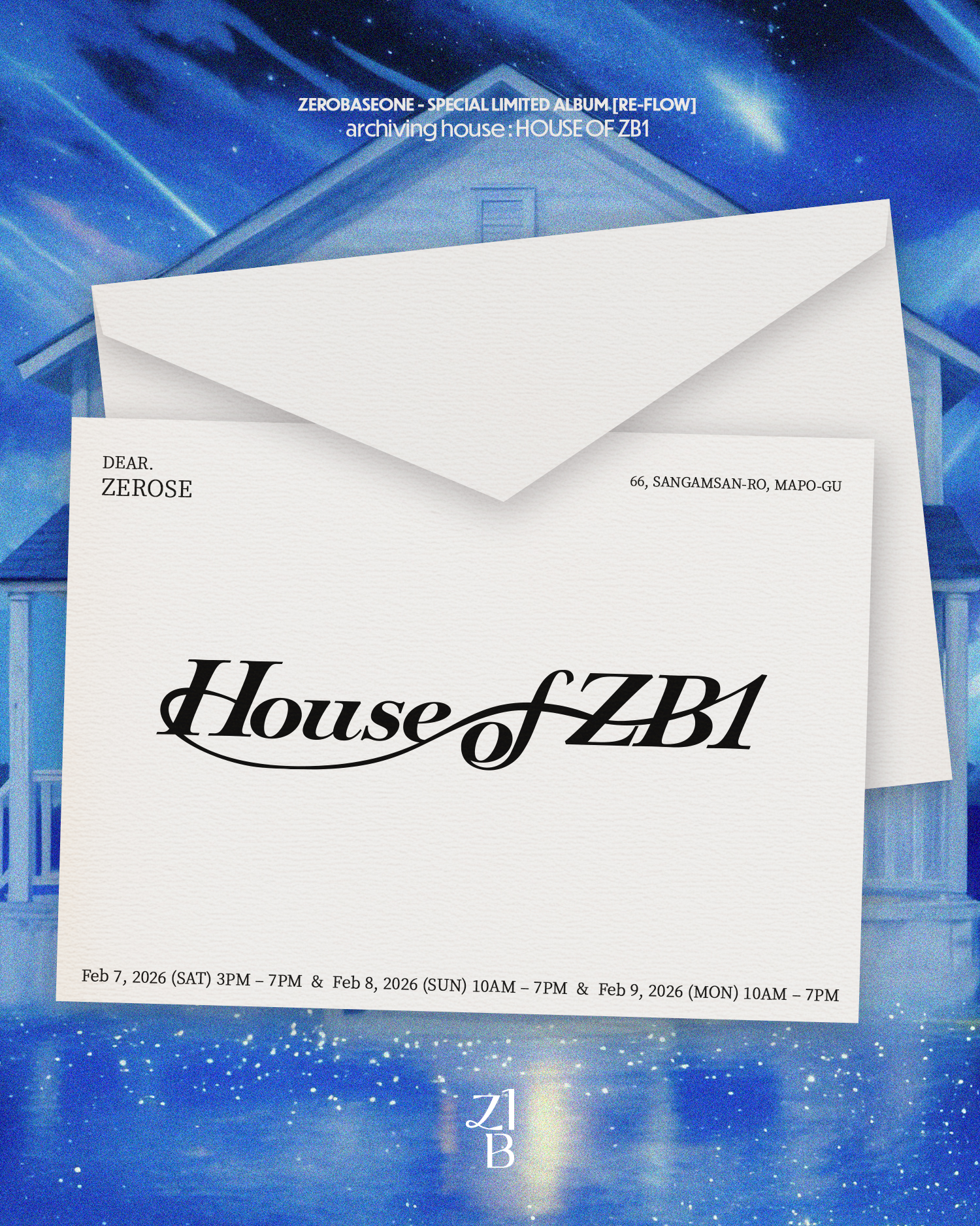 제로베이스원, 2월 7~9일 앨범 발매 기념 오프라인 전시 개최…체험형 구성 가득 '몰입감↑'