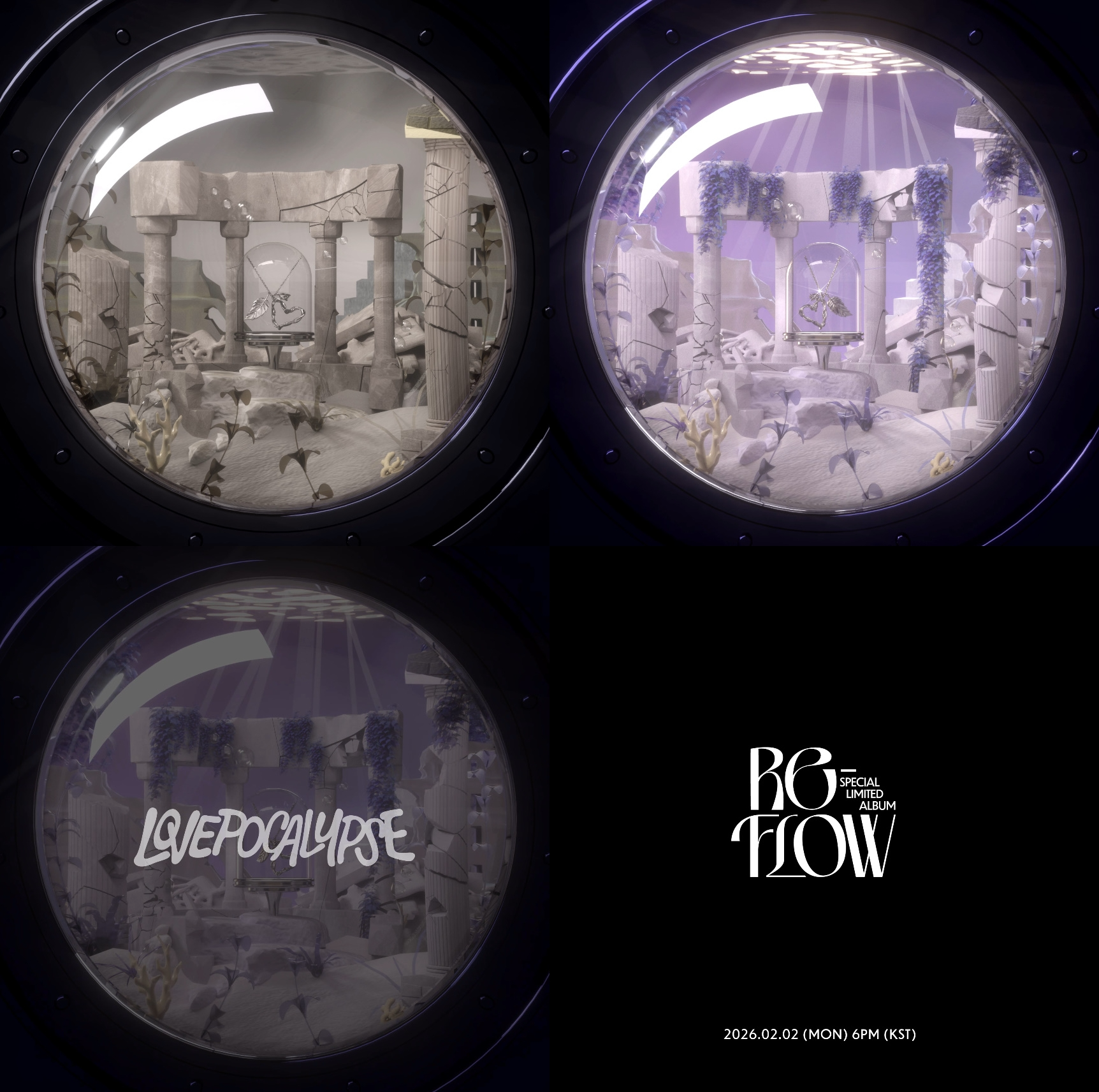 제로베이스원, 신곡 ‘러브포칼립스’ 트랙 샘플러 공개…움트는 푸른빛 생명력