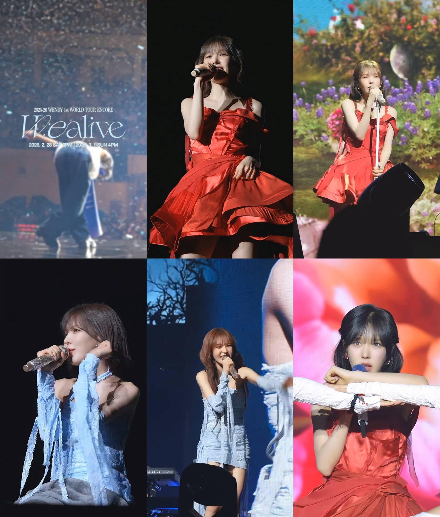 웬디, 첫 월드 투어 여운 잇는다…'위얼라이브' 앙코르 콘서트 개최