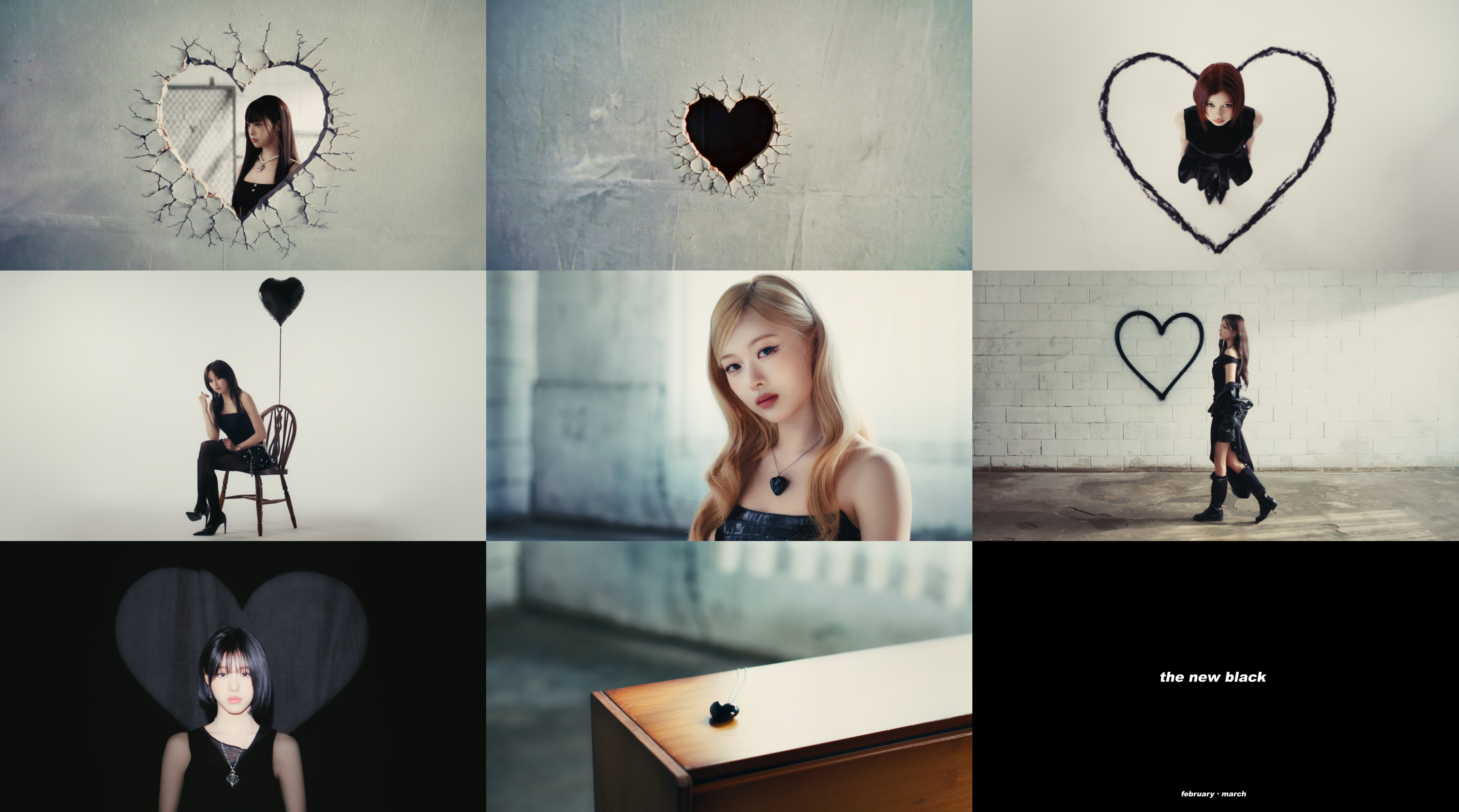 앳하트, ‘AtHeart : The New Black’ 모션 티저→새로운 로고 공개…2026년 본격 컴백 예고