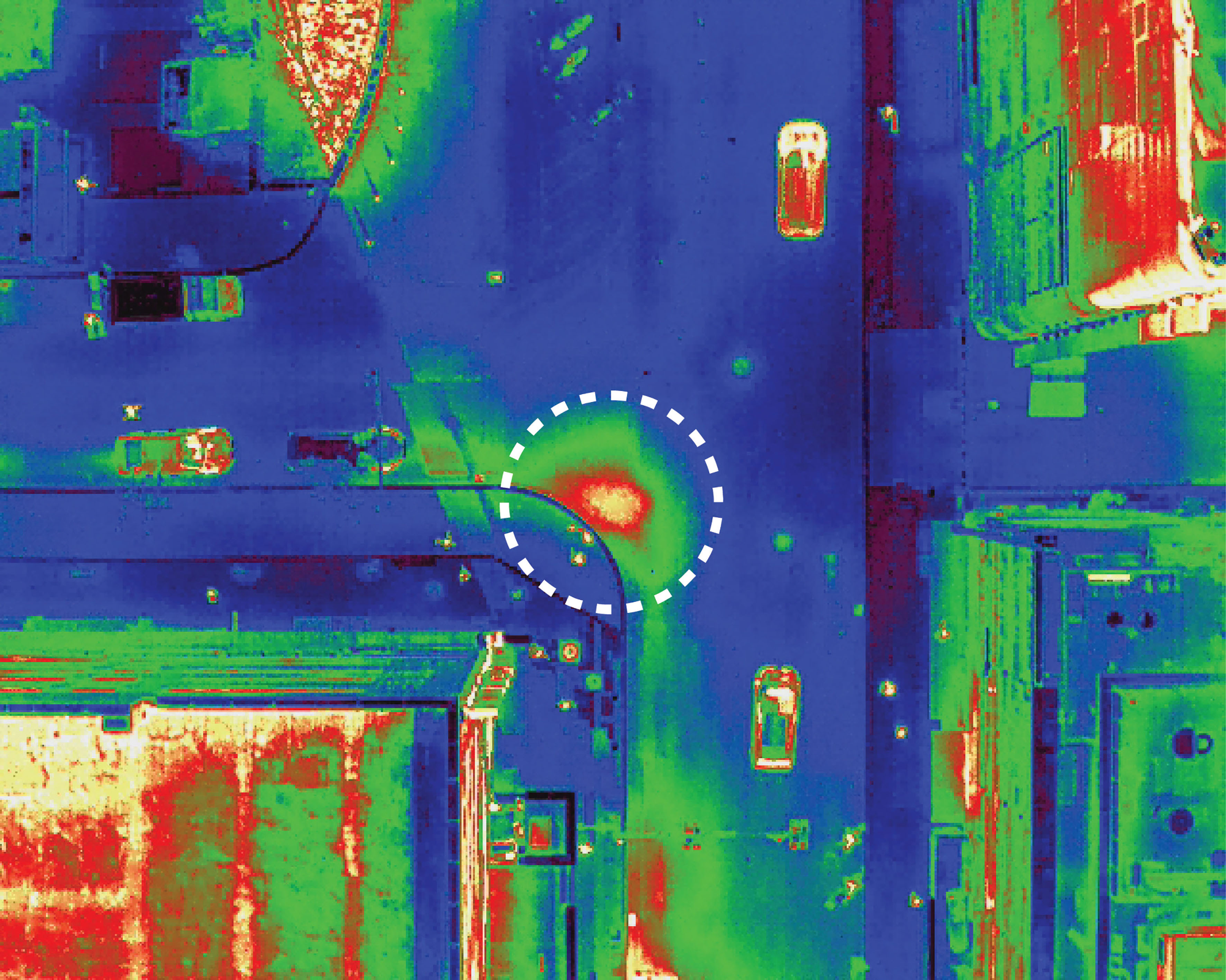 드론을 활용한 열수송관 점검