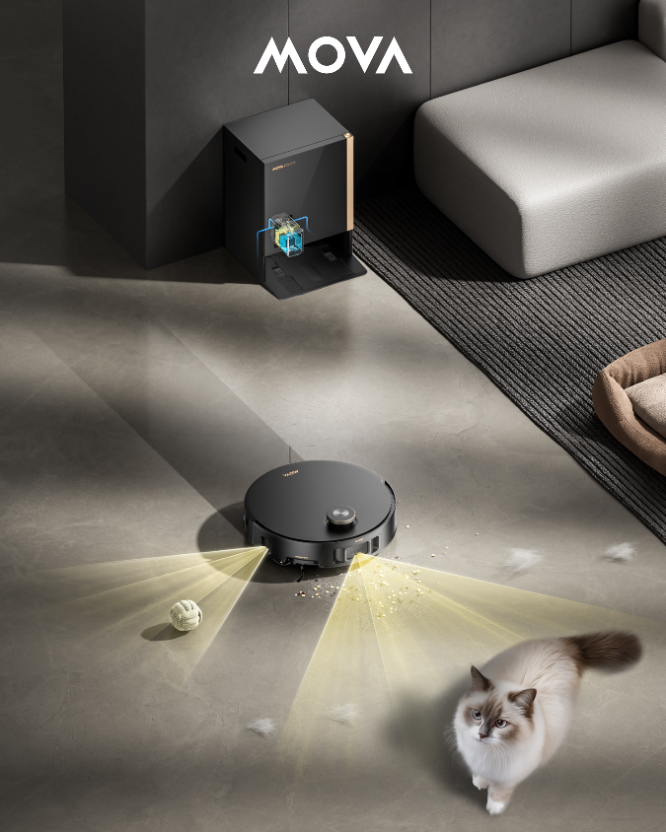 모바 올인원 로봇청소기 모비우스 60 정식 출시...하이엔드급 AI 청소 지... - 뉴스 썸네일 이미지