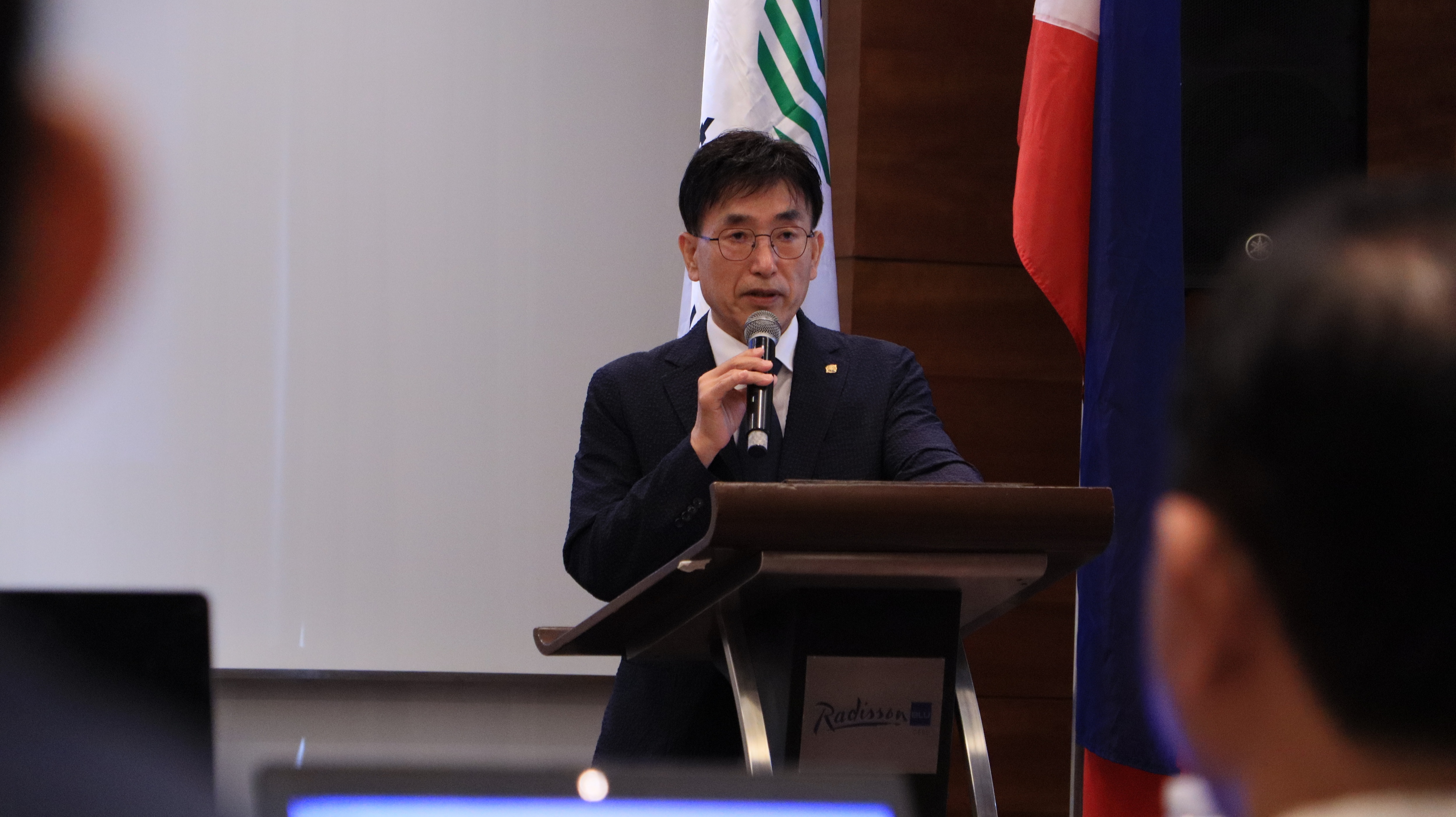 “AI 기술로 미세먼지 예방”…홍순명 회장, UNESCAP 워크숍서 韓 사례 발표
