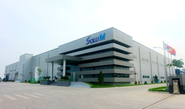 솔루엠 베트남 공장 전경.(사진=솔루엠)