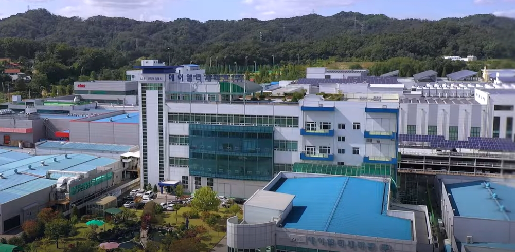 에이엘티 본사 전경.(사진=큐더스IR 제공)
