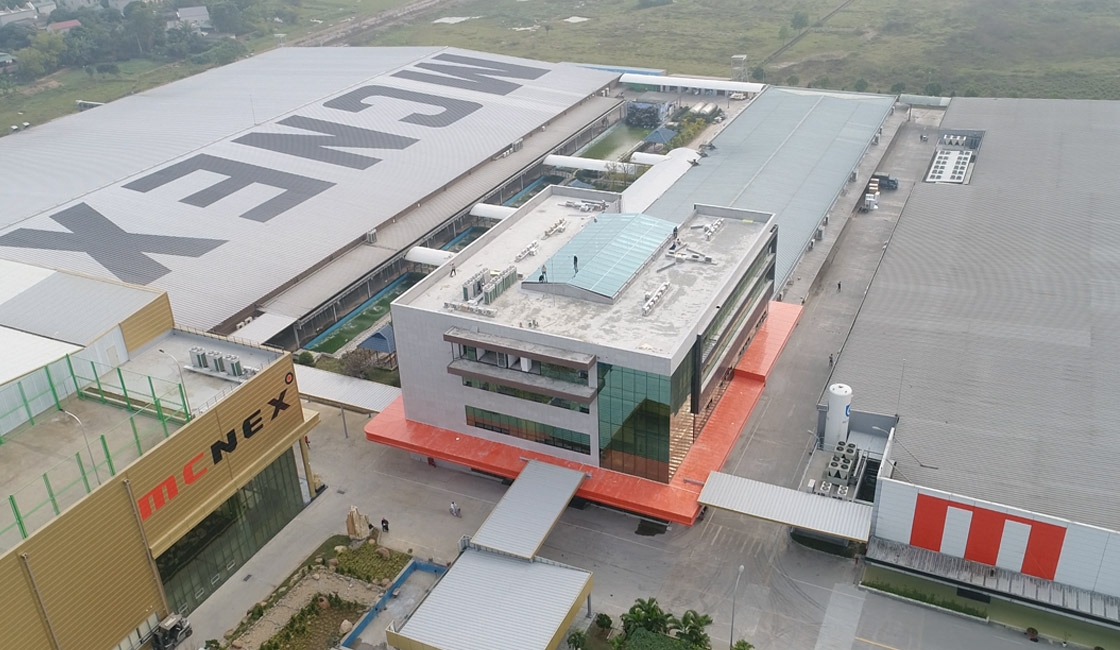 엠씨넥스 베트남 공장 전경. (사진=엠씨넥스)