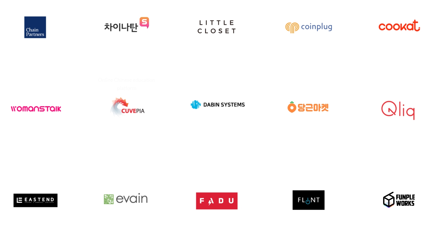 캡스톤파트너스가 투자 중인 기업들.(사진=캡스톤파트너스 제공)