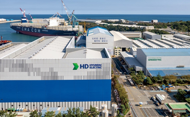 HD현대일렉트릭 울산 사업장 전경.(사진=HD현대일렉트릭 제공)