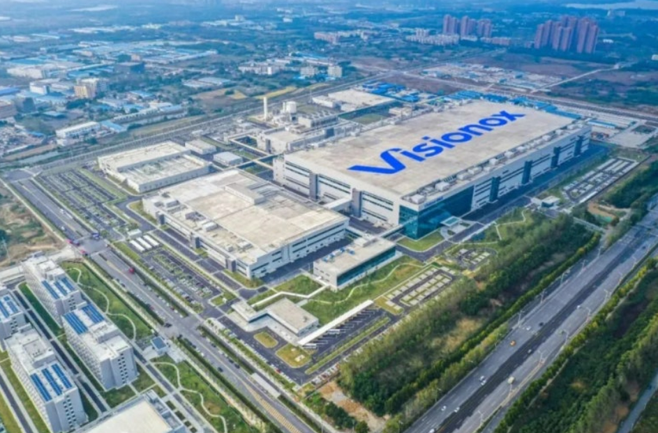 중국의 비젼옥스 디스플레이 공장 전경(사진=비젼옥스 홈페이지 갈무리)