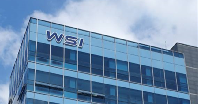 서울 송파구 삼전동 더블유에스아이 신사옥 전경.(사진=더블유에스아이)