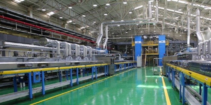 코스모신소재 NCM 양극활물질 증설 공장.(사진=코스모신소재 제공)