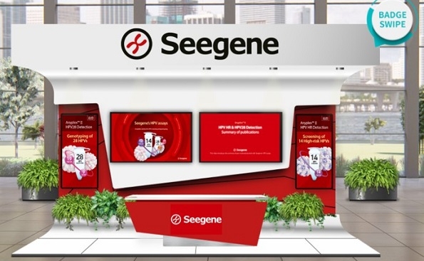 제34회 국제 유두종 바이러스 컨퍼런스에 참가한 씨젠.(사진=씨젠 제공)