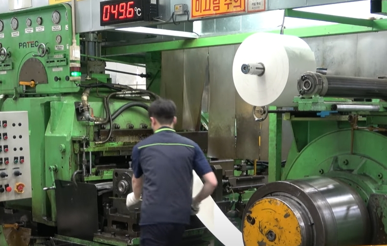 세일특수강 제1공장에서 철강의 압연 공정을 진행하고 있다.(사진=더넥스트뉴스)