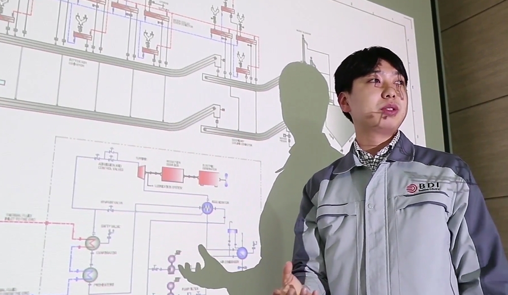 비디아이의 연구개발실 회의 모습.(사진=더넥스트뉴스)